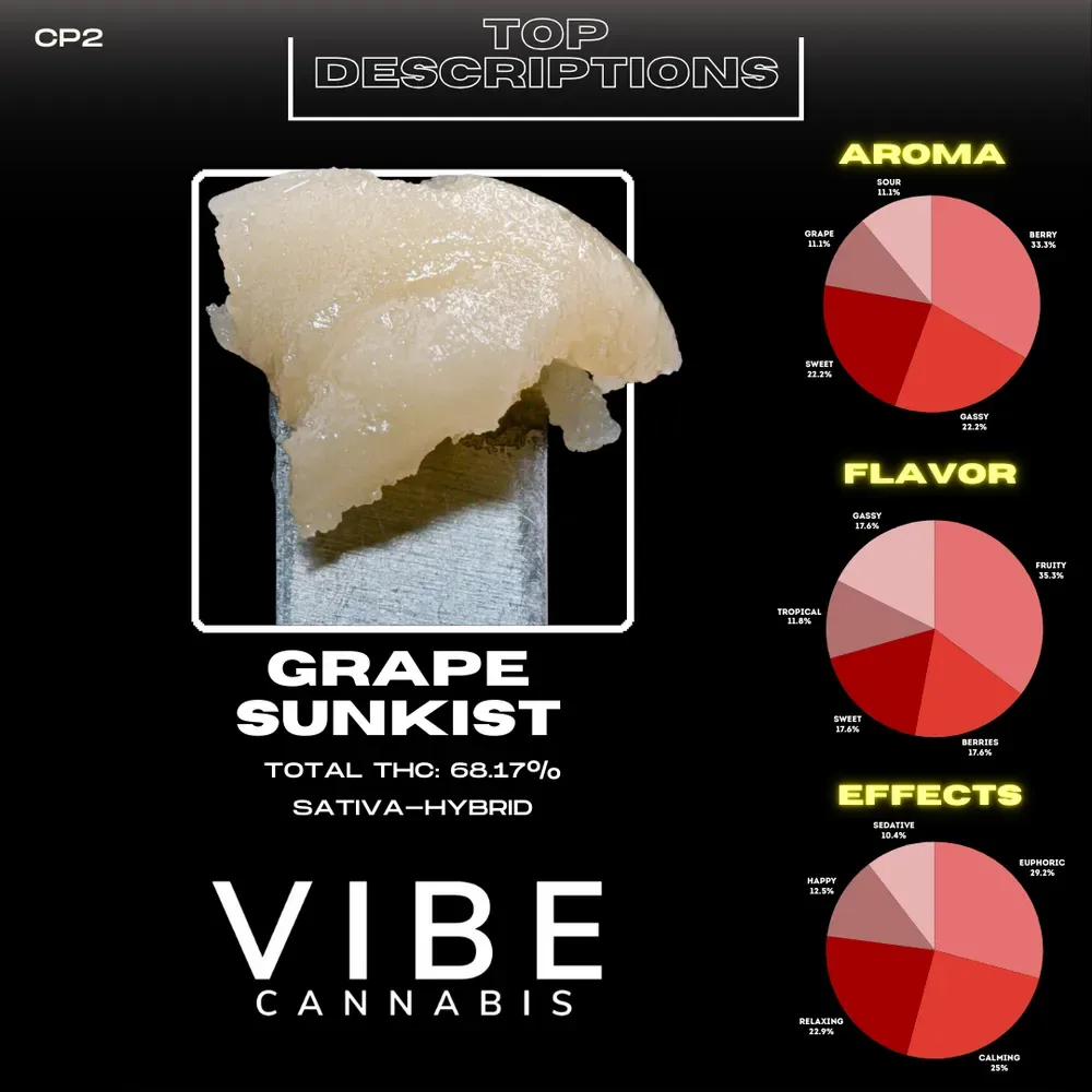 Vibe Grape Sunkist slide 1